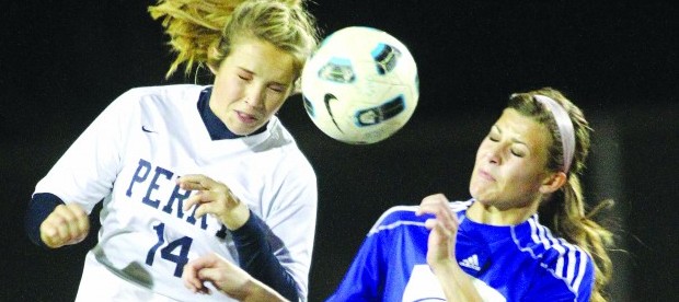 Soccer teams crowded on the bubble