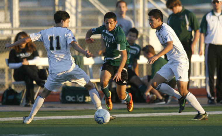 San Luis vs. Desert Vista boys soccer semifinal