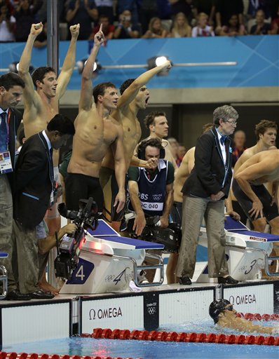 London Olympics Swimming Men