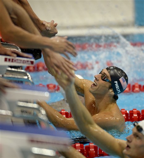 London Olympics Swimming Men