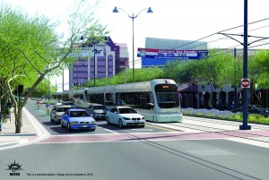 Light rail in Mesa