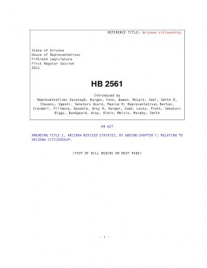 Birthright citizenship bill