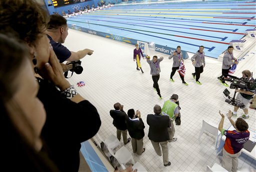 London Olympics Swimming Men