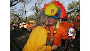 New Orleans turns out for Mardi Gras 