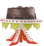 Deck out dessert plates and cake stands for the holidays 
