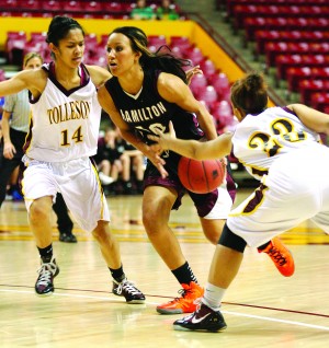 Girls Division I State Championship quarterfinal game