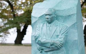 This holiday, work has begun on King memorial 