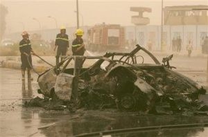 Car bombings in Baghdad leave at least 6 dead 