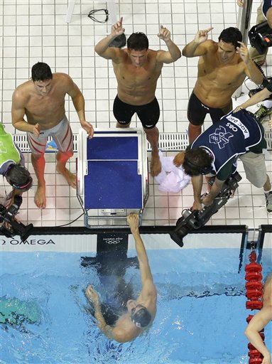 London Olympics Swimming Men