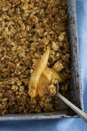 Food Healthy Pear Crisp