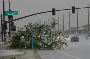 EV sees lightning, experiences power outages 