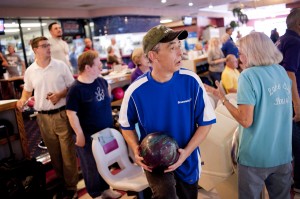 Blind bowler