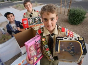 Toys for needy is Scout’s Eagle project 