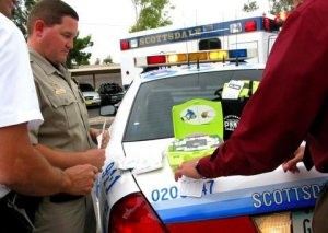 Defibrillators donated to Scottsdale police 
