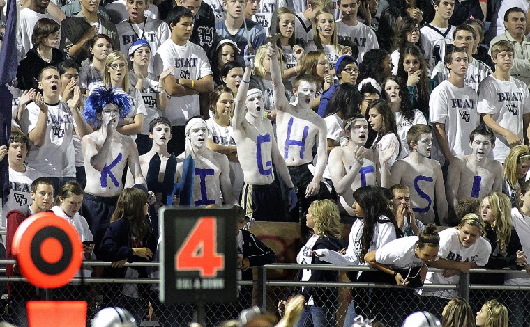 High school football week 9. 