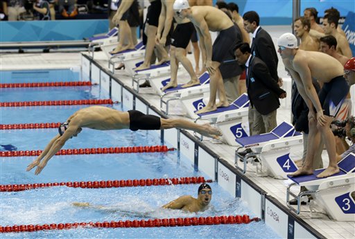London Olympics Swimming Men