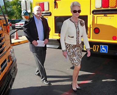 John McCain, CIndy McCain