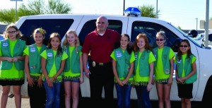 GS Troop 64 donates 200 stuffed animals to Ahwatukee P.D.