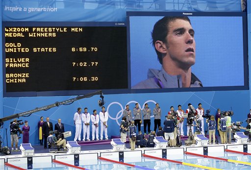 London Olympics Swimming Men