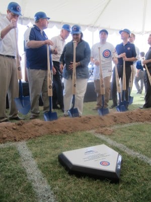 Cubs Groundbreaking