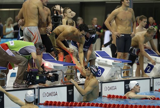 London Olympics Swimming Men