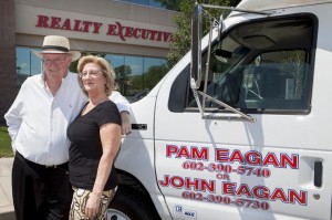 John and Pam Eagan, owners of Realty Executives