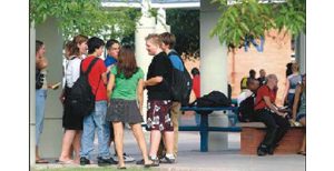 Back to class at Tempe High 