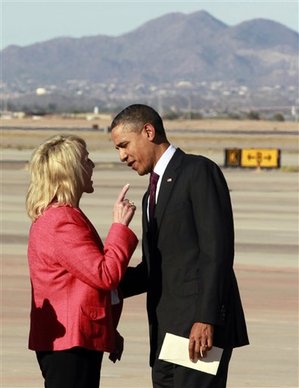 Barack Obama, Jan Brewer