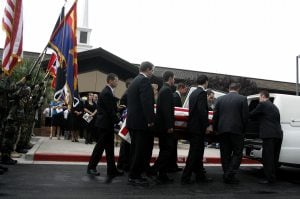 Soldier laid to rest at Mesa City Cemetery 