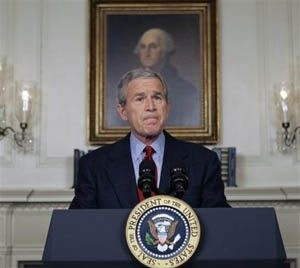 Bush: World leaders united over N. Korea 