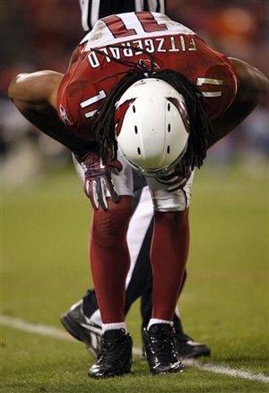 Fitzgerald undergoes MRI but says he's 'OK' 