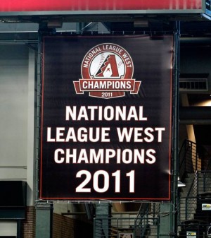 Arizona Diamondbacks championship banner