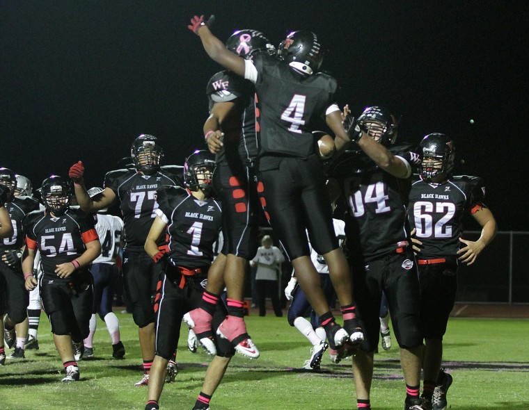 High school football week 9. 