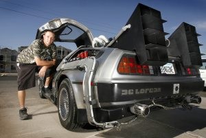 'Back to the Future' DeLorean turns heads in QC 