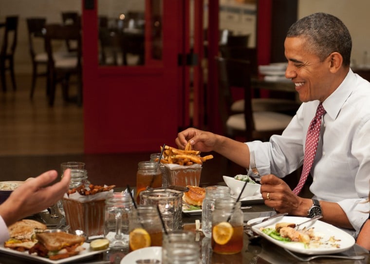 'Lunch with Barack'