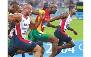 Gatlin tops fastest 100 field in Olympic history 