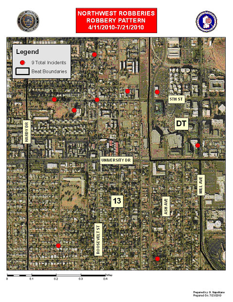 Tempe robberies