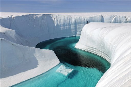 Birthday Canyon, Greenland ice sheet
