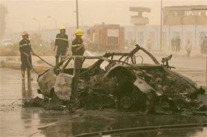 Car bombings in Baghdad leave at least 6 dead 