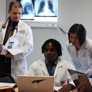 From left, Mychael Seubert, Ephraim Crocker, Pat Shu
