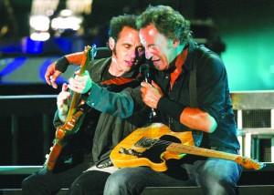 Nils Lofgren with Bruce Springsteen