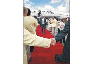 Tigers receive warm welcome 