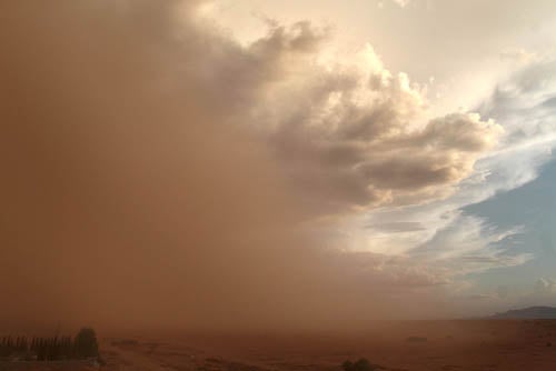 Dust storm