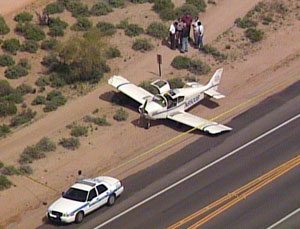 Plane makes emergency landing in Scottsdale 