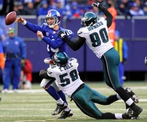 Giants, Eagles in grudge match 