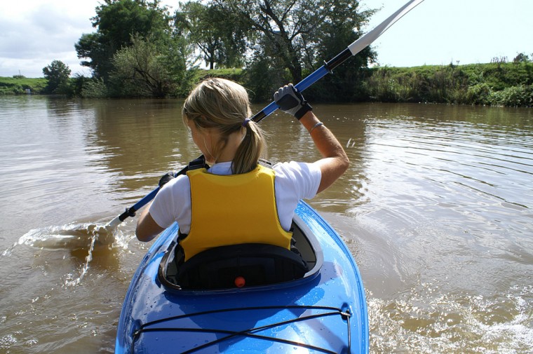kayaking