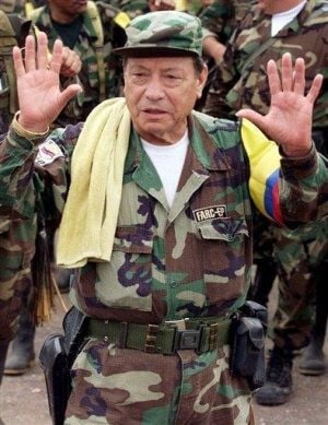 Colombia says top guerrilla believed dead 