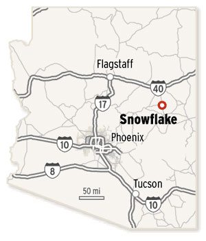 Renegy sends power from plant near Snowflake 