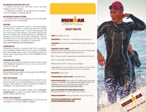 Ironman Arizona 2012 - Race Details / Road Restrictions