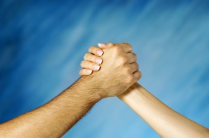 arm wrestle
